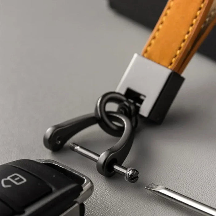 Luxury Genuine Leather Car Key Chain