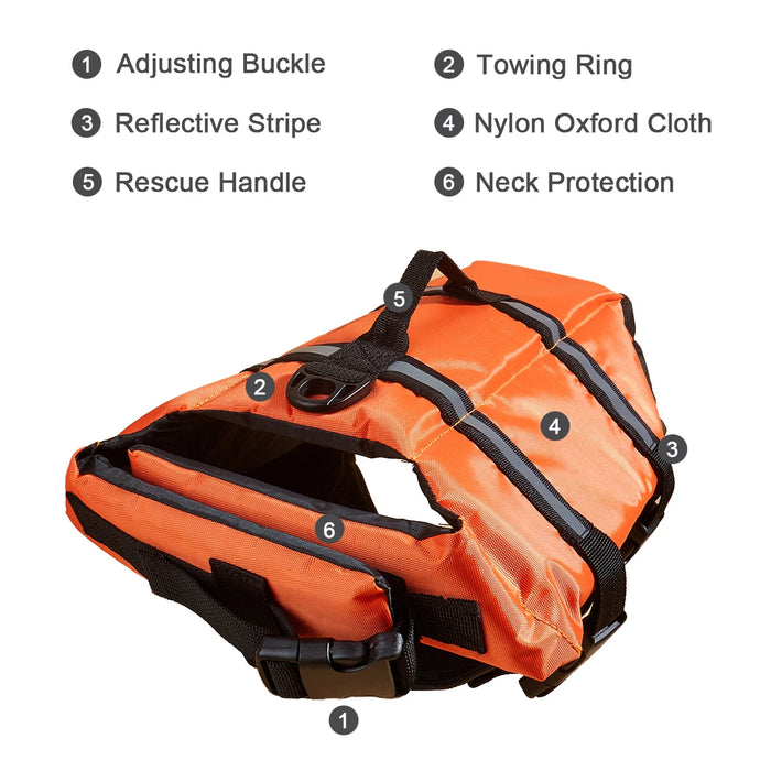 Adjustable Dog Life Jacket