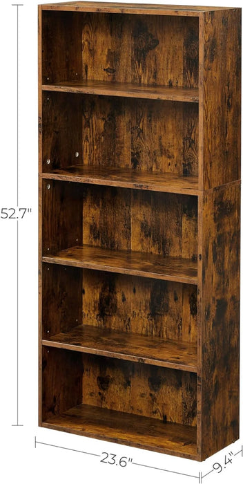 VASAGLE 5-Tier Open Bookcase