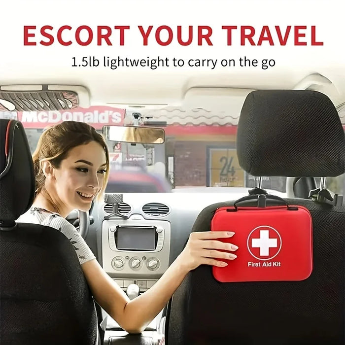 284PCS Compact First Aid Kit for Travel