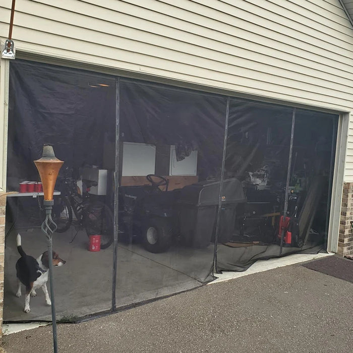 Large Magnetic Garage Door Curtain