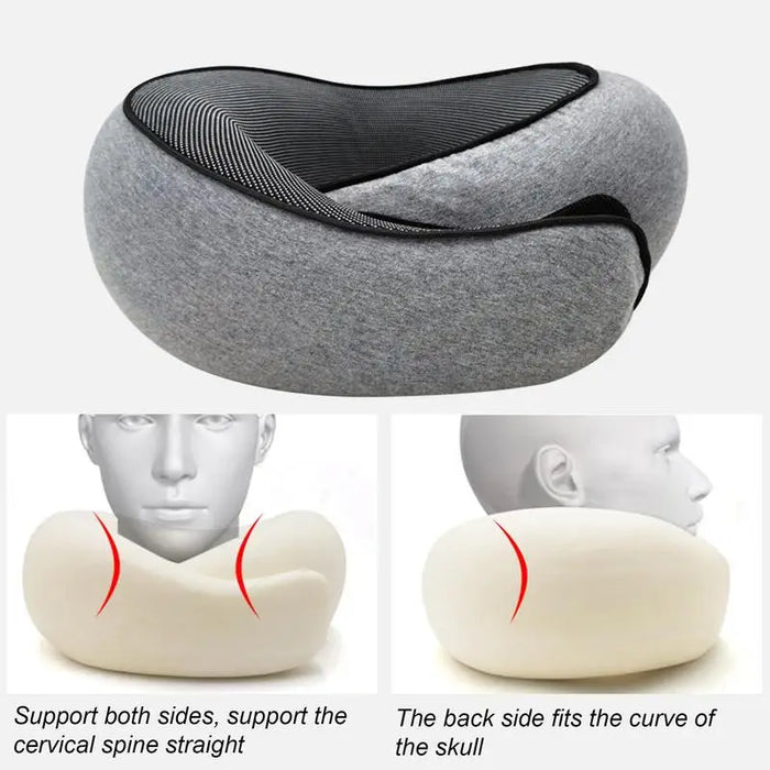 ComfortCare Memory Foam Travel Neck Pillow