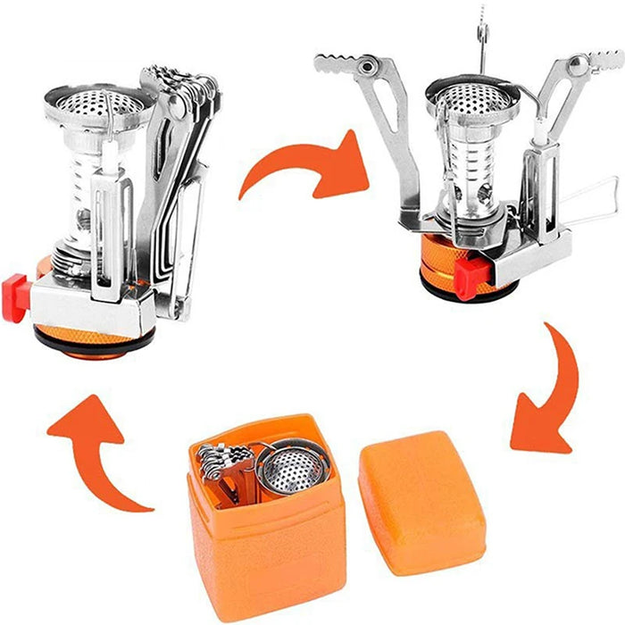 Portable Aluminum Mini Gas Stove