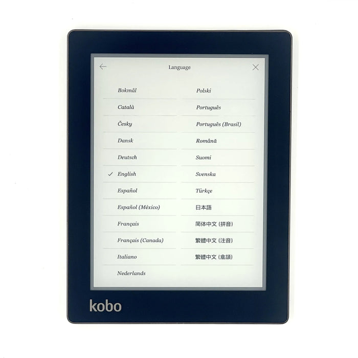 Front Light Ebook Reader