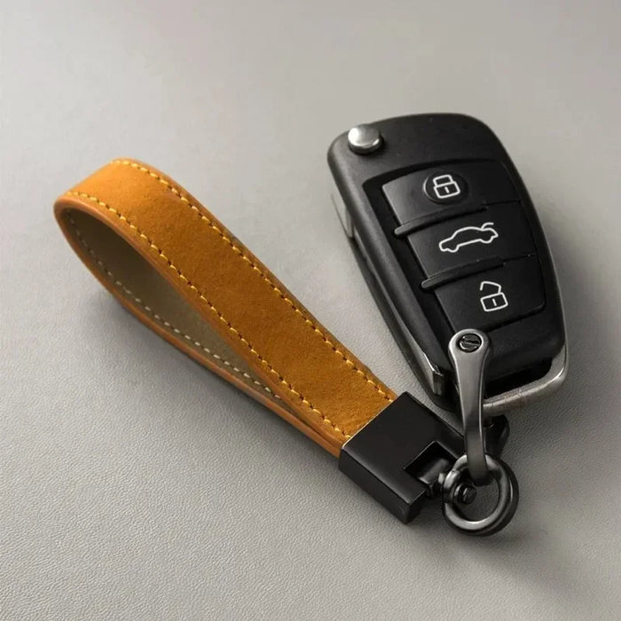 Luxury Genuine Leather Car Key Chain