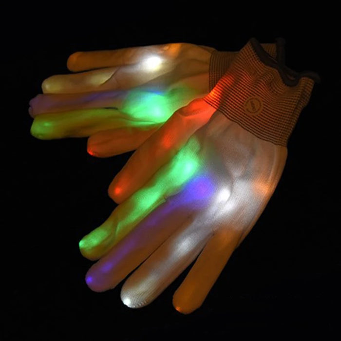 LED Luminous Gloves for Halloween ( 1pc )