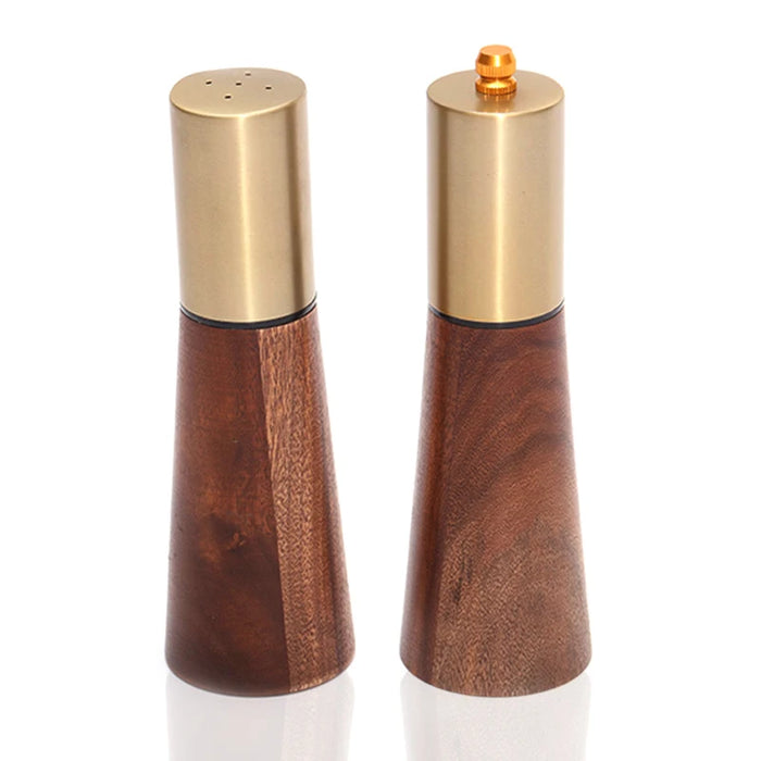 Leeseph Wood Pepper Mill & Salt Shaker Set