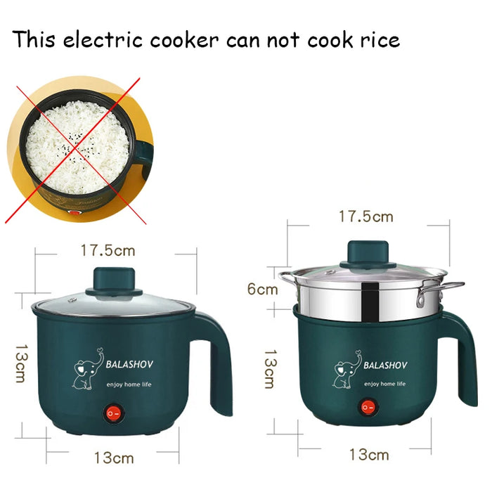 Mini Electric Cooker - Non-Stick