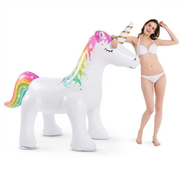 Giant Inflatable Unicorn Water Spray