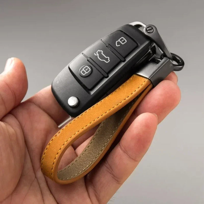 Luxury Genuine Leather Car Key Chain