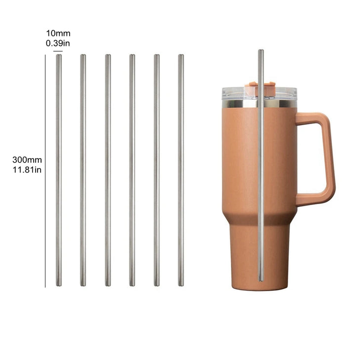 Stainless Steel Straight Reusable Straw For Cup