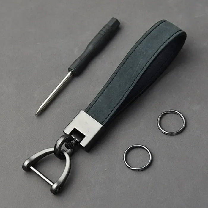 Luxury Genuine Leather Car Key Chain