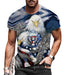 Men T Shirts 3D Novelty Graphic Fashion Casual Camiseta Short Sleeve Tee T-Shirt