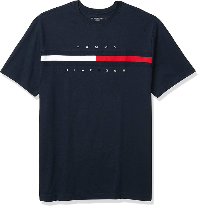 Men'S Short Sleeve Signature Stripe Graphic T-Shirt