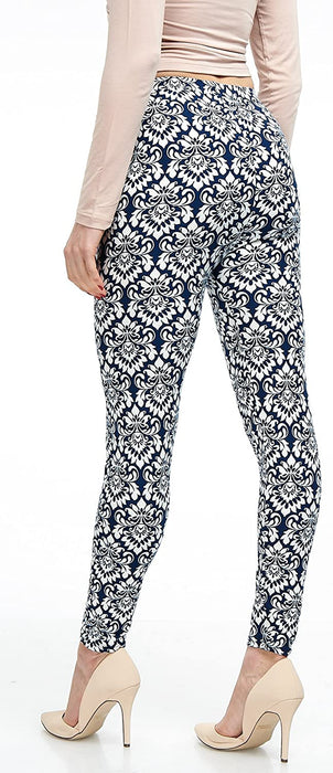 | Lush Moda | Women’S Extra Soft Leggings | Variety of Prints | One Size