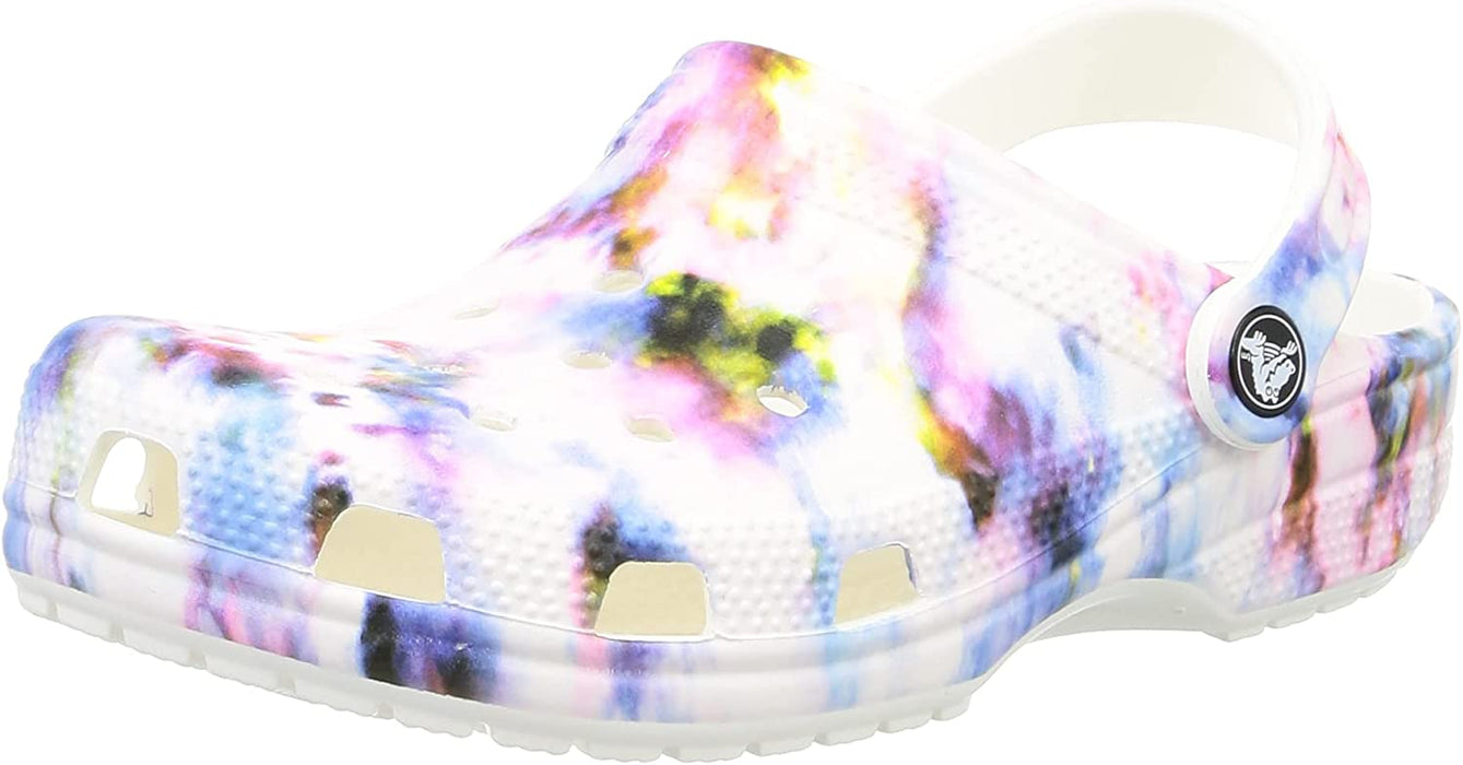 Unisex-Adult Classic Tie Dye Clogs