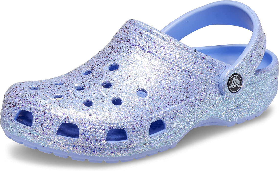 Unisex-Adult Classic Sparkly Clog | Metallic and Glitter Shoes