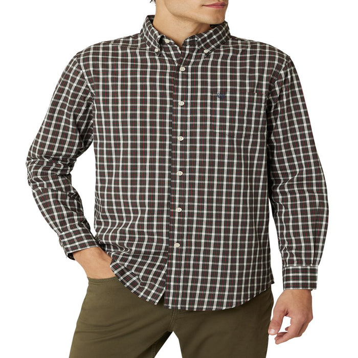 Chaps Men'S Long Sleeve Sustainable Easy Care Woven Shirt -Sizes XS up to 4XB