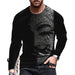 ⭐T-Shirt Men Novelty Black Long Sleeve Fashion Ultra Soft Streetwear T Shirt Tee