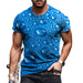 Men T Shirts 3D Novelty Graphic Fashion Casual Camiseta Short Sleeve Tee T-Shirt