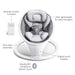 ® Bluetooth Enabled Lightweight Baby Swing with Natural Sway in 5 Ranges of Motion and Baby Bloom™ High-Contrast Infant Mobile