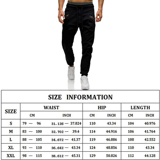 Mens Fashion Athletic Joggers Pants - Sweatpants Trousers Cotton Cargo Pants Mens Long Pants