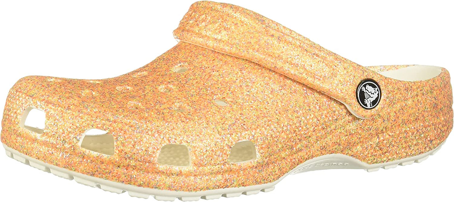 Unisex-Adult Classic Sparkly Clog | Metallic and Glitter Shoes