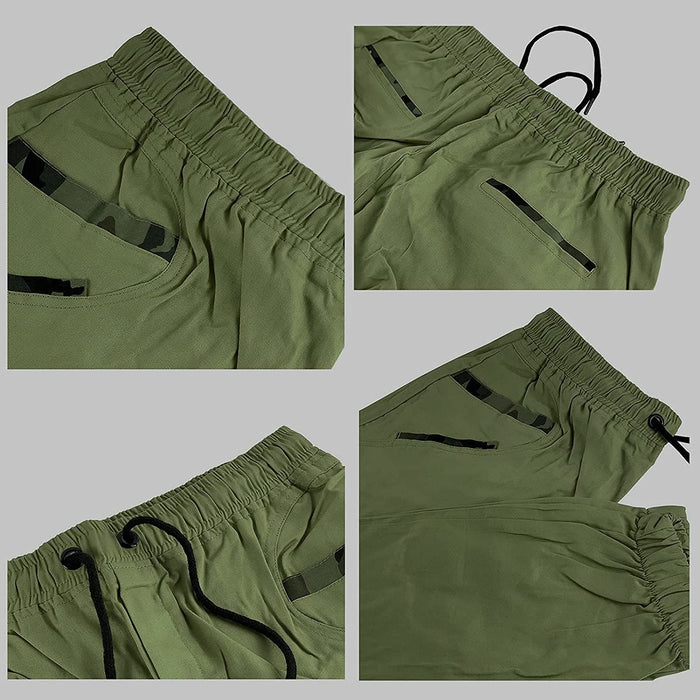 Mens Fashion Athletic Joggers Pants - Sweatpants Trousers Cotton Cargo Pants Mens Long Pants