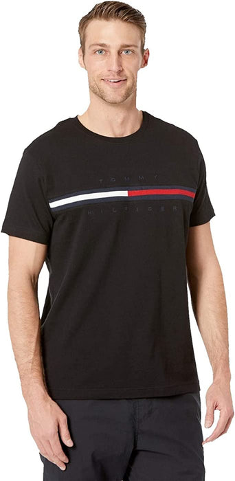 Men'S Short Sleeve Signature Stripe Graphic T-Shirt