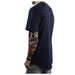 Mens Heavy T-Shirt BIG & TALL Long Extended Casual Basic Crew Neck Fashion S-5X