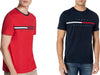 Men'S Short Sleeve Signature Stripe Graphic T-Shirt