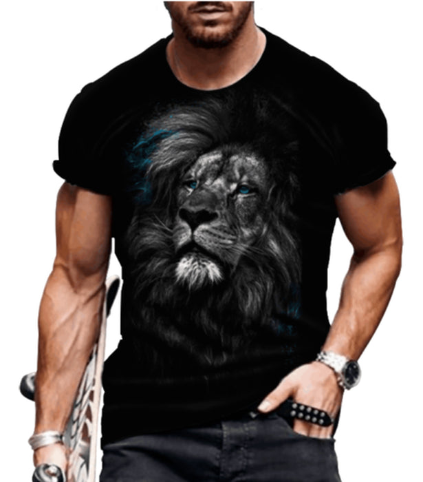 Men T Shirts 3D Novelty Graphic Fashion Casual Camiseta Short Sleeve Tee T-Shirt