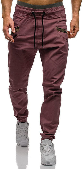 Mens Fashion Athletic Joggers Pants - Sweatpants Trousers Cotton Cargo Pants Mens Long Pants