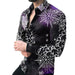 Fashion Mens Shirts Tops Long Sleeve Casual Button down Shirt Party T Dress NEW