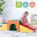 Softzone Single Tunnel Climber, Toddler Playset, Assorted, 3-Piece