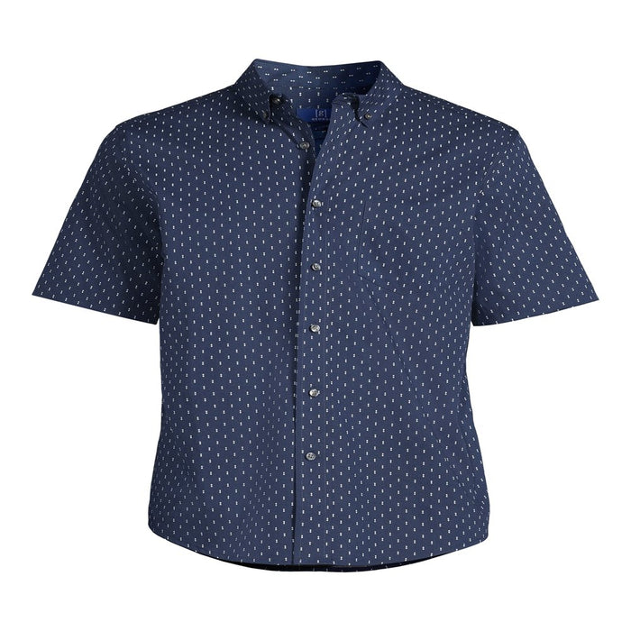 George Men’S Poplin Shirt with Short Sleeves