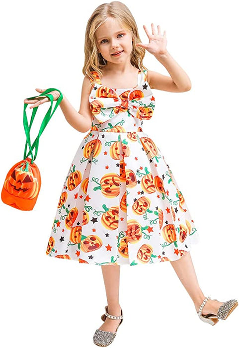 Girls Christmas Dresses Fancy Halloween Christmas Festival Party Dress for 2-9Years Toddler Girls