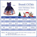 Girls Christmas Dresses Fancy Halloween Christmas Festival Party Dress for 2-9Years Toddler Girls