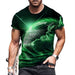 Men T Shirts 3D Novelty Graphic Fashion Casual Camiseta Short Sleeve Tee T-Shirt