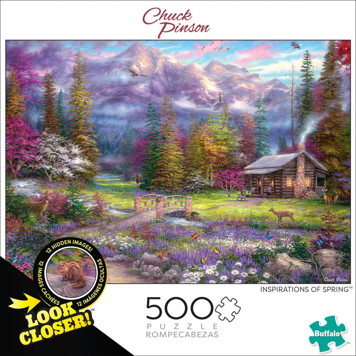 - Look Closer - Inspirations of Spring - 500 Piece Jigsaw Puzzle