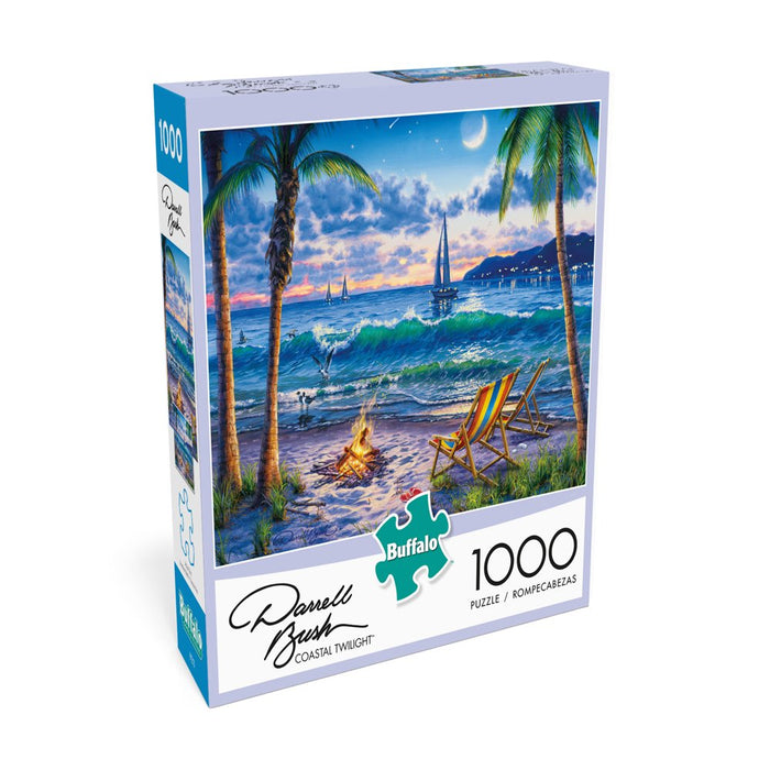 - Darrell Bush - Coastal Twilight - 1000 Piece Jigsaw Puzzle