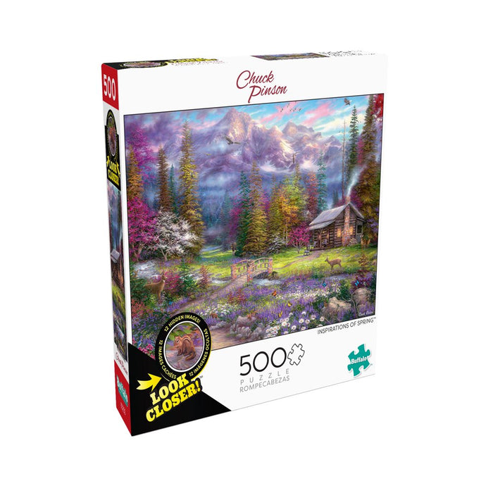 - Look Closer - Inspirations of Spring - 500 Piece Jigsaw Puzzle