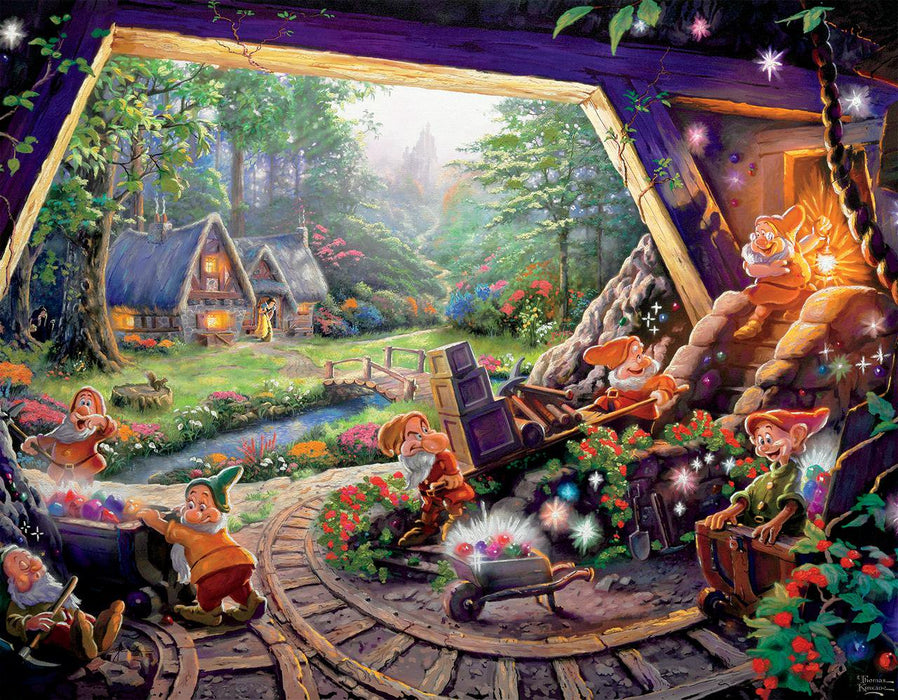 - 4 in 1 Multipack - Thomas Kinkade - the Disney Collection - 4 in 1 Multipack Jigsaw Puzzle