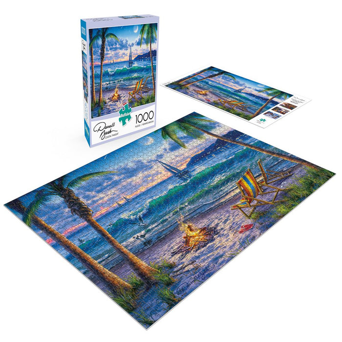 - Darrell Bush - Coastal Twilight - 1000 Piece Jigsaw Puzzle