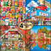 4 in 1 Jigsaw Puzzle Pack - Retro