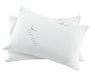 2 Pack Hypoallergenic Bamboo Memory Foam Bed Pillow - Standard/Queen